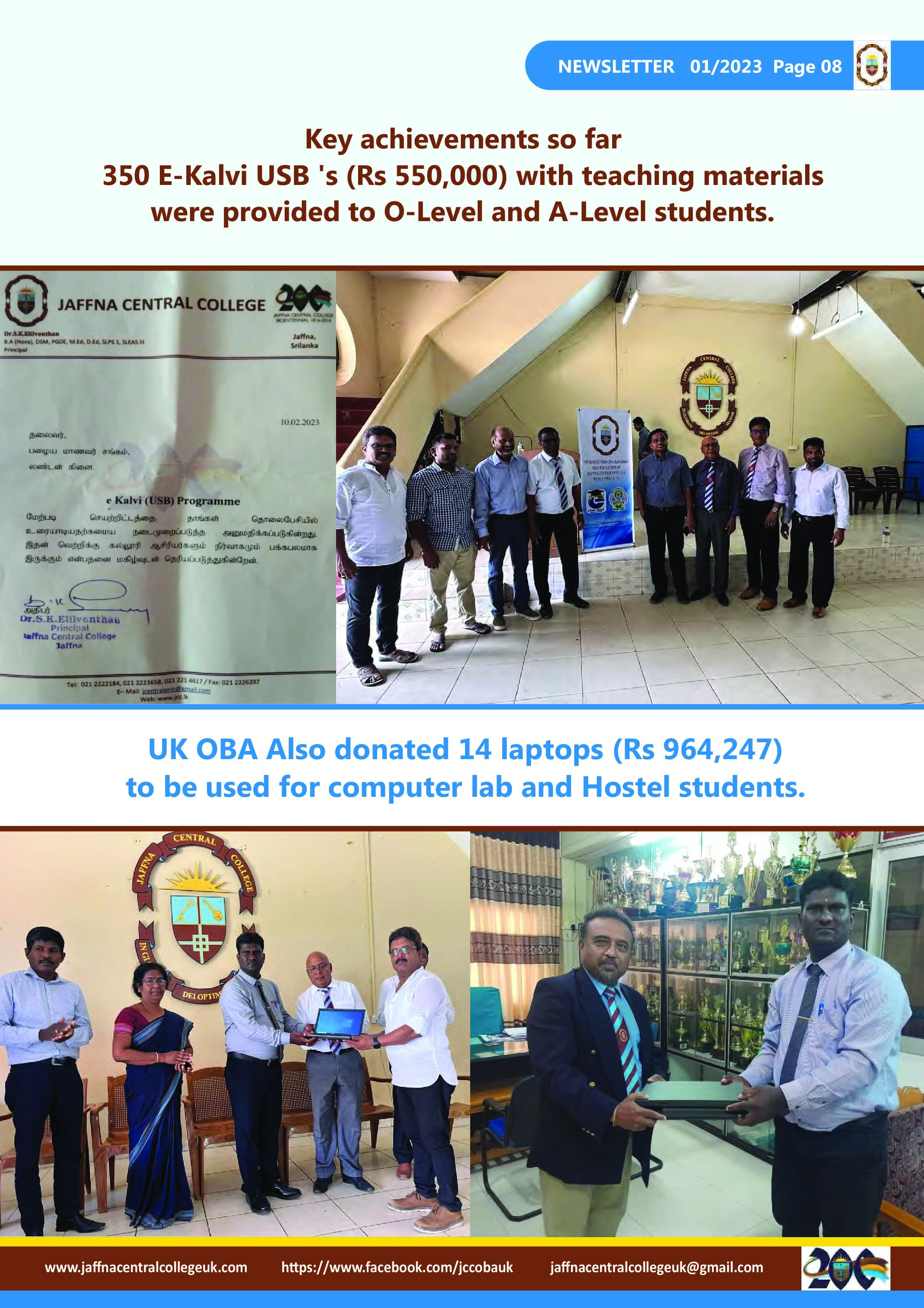 JCC OBA UK Newsletter - 2023 Page 8
